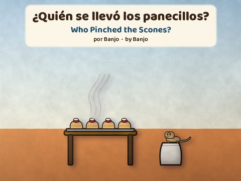 Portada de ¿Quién se llevó los panecillos? / Who Pinched the Scones? cover