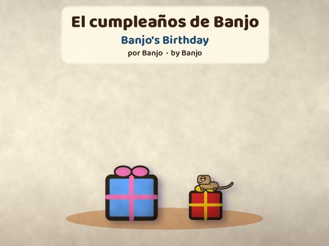 Portada de El cumpleaños de Banjo / Banjo's Birthday cover