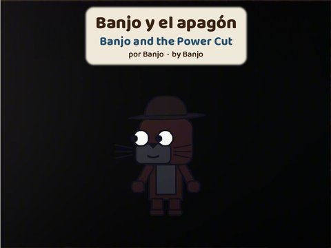 Portada de Banjo y el apagón / Banjo and the Power Cut cover