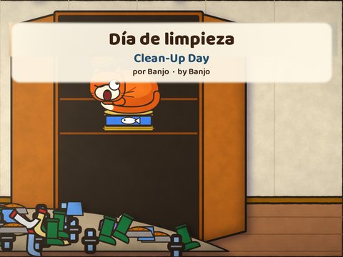Portada de Día de limpieza / Clean-Up Day cover