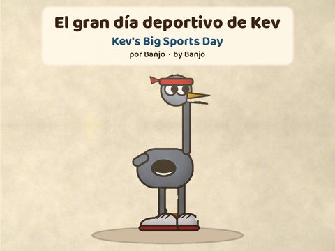 Portada de El gran día deportivo de Kev / Kev's Big Sports Day cover